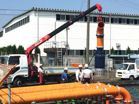 大水量水中ポンプ　U大水量シリーズ U-65014B