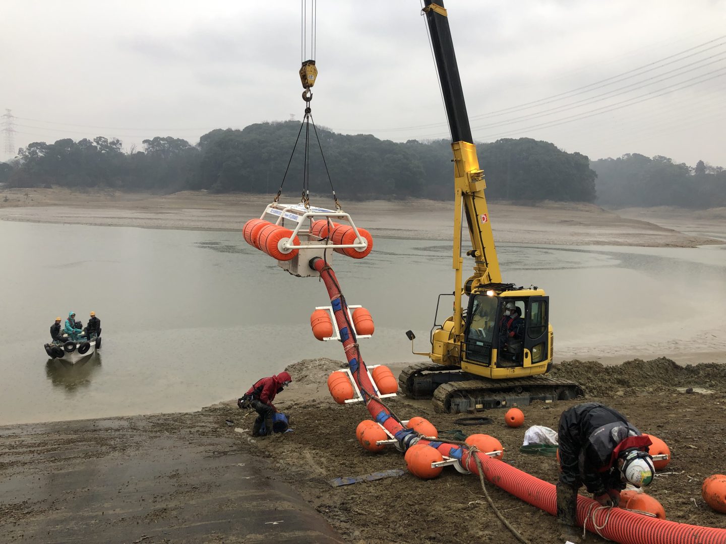 【テレビ番組製作協力】池の水全部抜く大作戦　　☝さらに詳細は写真をクリック☝