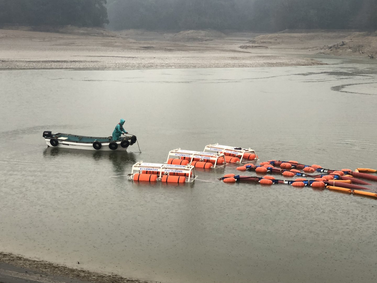 【テレビ番組製作協力】池の水全部抜く大作戦　　☝さらに詳細は写真をクリック☝